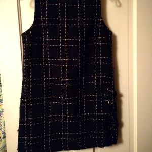 Forever 21 - Navy & Silver Mini Dress - Small